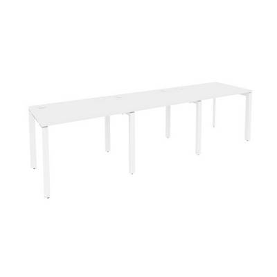 Onix O.MP-RS-3.1.7 (Белый Бриллиант/Белый) Рабочая станция на П-образном м/к