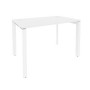 Onix O.MP-SP-2.7 (Белый Бриллиант/Белый) Стол рабочий на П-образном м/к