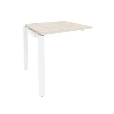 Onix O.MP-1.NRS-0.7 (Денвер Светлый/Белый) Наборный элемент рабочей станции на П-образном м/к