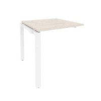 Onix O.MP-1.NRS-0.8 (Денвер Светлый/Белый) Наборный элемент рабочей станции на П-образном м/к