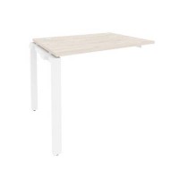 Onix O.MP-1.NRS-1.7 (Денвер Светлый/Белый) Наборный элемент рабочей станции на П-образном м/к