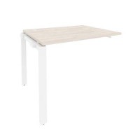 Onix O.MP-1.NRS-1.8 (Денвер Светлый/Белый) Наборный элемент рабочей станции на П-образном м/к