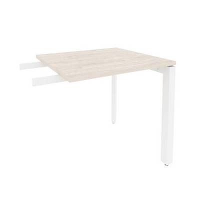 Onix O.MP-BR-7 (Денвер Светлый/Белый) Брифинг-приставка на П-образном м/к