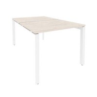 Onix O.MP-D.RS-2.1.8 (Денвер Светлый/Белый) Рабочая станция на П-образном м/к