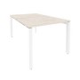 Onix O.MP-D.RS-2.1.8 (Денвер Светлый/Белый) Рабочая станция на П-образном м/к