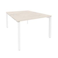 Onix O.MP-D.RS-2.2.8 (Денвер Светлый/Белый) Рабочая станция на П-образном м/к