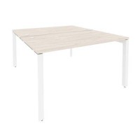 Onix O.MP-D.RS-2.3.8 (Денвер Светлый/Белый) Рабочая станция на П-образном м/к