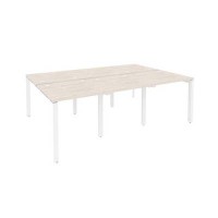 Onix O.MP-D.RS-6.0.8 (Денвер Светлый/Белый) Рабочая станция на П-образном м/к