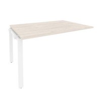 Onix O.MP-NPRG-3 (Денвер Светлый/Белый) Проходной наборный элемент переговорного стола