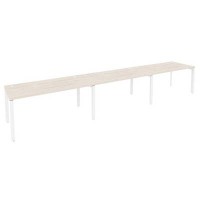 Onix O.MP-RS-3.4.8 (Денвер Светлый/Белый) Рабочая станция на П-образном м/к