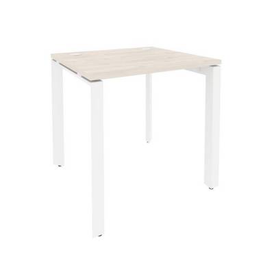 Onix O.MP-SP-0.7 (Денвер Светлый/Белый) Стол рабочий на П-образном м/к