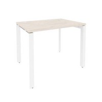 Onix O.MP-SP-1.7 (Денвер Светлый/Белый) Стол рабочий на П-образном м/к