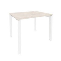Onix O.MP-SP-1.8 (Денвер Светлый/Белый) Стол рабочий на П-образном м/к