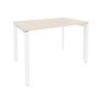 Onix O.MP-SP-2.7 (Денвер Светлый/Белый) Стол рабочий на П-образном м/к