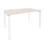 Onix O.MP-SP-3.8 (Денвер Светлый/Белый) Стол рабочий на П-образном м/к