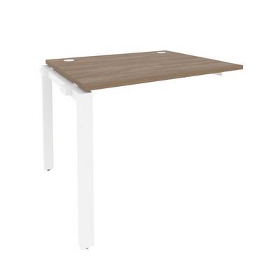 Onix O.MP-1.NRS-1.8 (Дуб Аризона/Белый) Наборный элемент рабочей станции на П-образном м/к