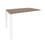 Onix O.MP-1.NRS-2.7 (Дуб Аризона/Белый) Наборный элемент рабочей станции на П-образном м/к