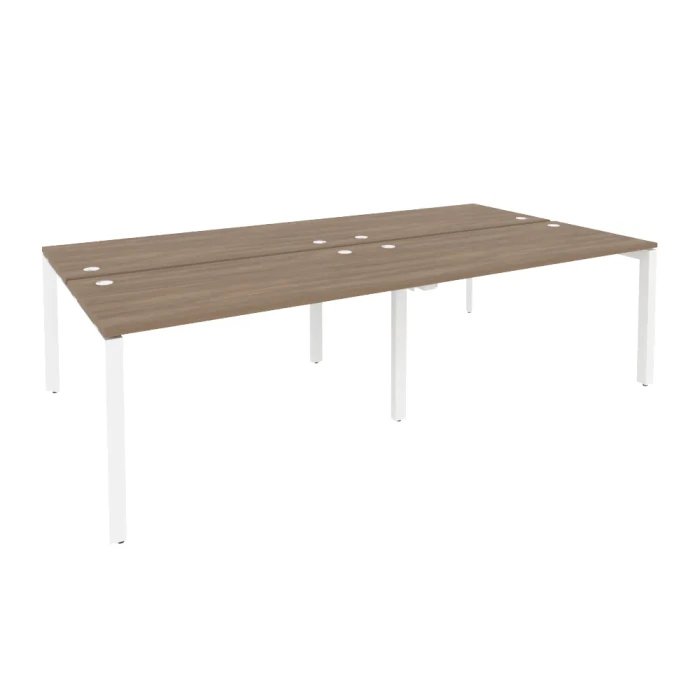 O.MP-D.RS-4.3.7 (Дуб Аризона/Белый) Рабочая станция на П-образном м/к