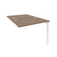 Onix O.MP-D.SPR-1.7 (Дуб Аризона/Белый) Стол-приставка двойной на П-образном м/к к опорным элем.