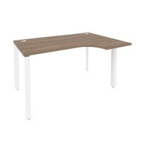 Onix O.MP-SA-2R (Дуб Аризона/Белый) Стол эргономичный правый на П-образном м/к