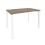 Onix O.MP-SP-2.7 (Дуб Аризона/Белый) Стол рабочий на П-образном м/к
