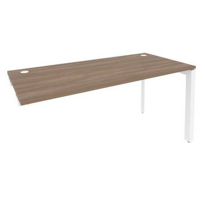 Onix O.MP-SPR-4.7 (Дуб Аризона/Белый) Стол-приставка на П-образном м/к к опорным элементам
