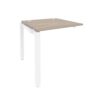 Onix O.MP-1.NRS-0.8 (Дуб Аттик/Белый) Наборный элемент рабочей станции на П-образном м/к