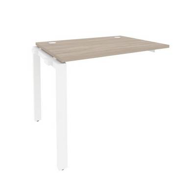 Onix O.MP-1.NRS-1.7 (Дуб Аттик/Белый) Наборный элемент рабочей станции на П-образном м/к