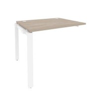 Onix O.MP-1.NRS-1.8 (Дуб Аттик/Белый) Наборный элемент рабочей станции на П-образном м/к