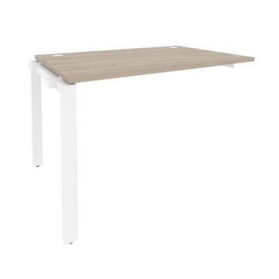 Onix O.MP-1.NRS-2.8 (Дуб Аттик/Белый) Наборный элемент рабочей станции на П-образном м/к