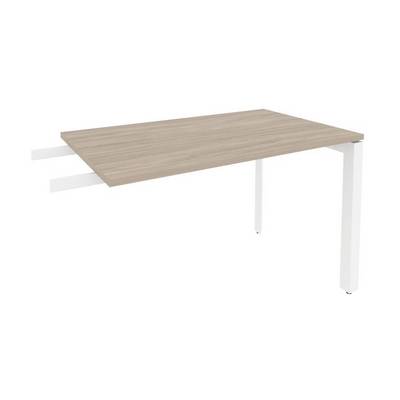 Onix O.MP-BR-11 (Дуб Аттик/Белый) Брифинг-приставка на П-образном м/к