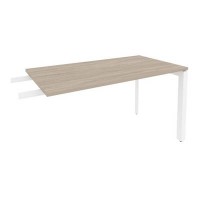 Onix O.MP-BR-13 (Дуб Аттик/Белый) Брифинг-приставка на П-образном м/к