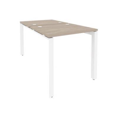 Onix O.MP-D.RS-2.0.7 (Дуб Аттик/Белый) Рабочая станция на П-образном м/к
