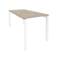 Onix O.MP-D.RS-2.0.8 (Дуб Аттик/Белый) Рабочая станция на П-образном м/к