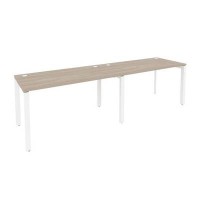 Onix O.MP-RS-2.3.7 (Дуб Аттик/Белый) Рабочая станция на П-образном м/к