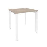Onix O.MP-SP-0.7 (Дуб Аттик/Белый) Стол рабочий на П-образном м/к
