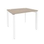 Onix O.MP-SP-1.8 (Дуб Аттик/Белый) Стол рабочий на П-образном м/к
