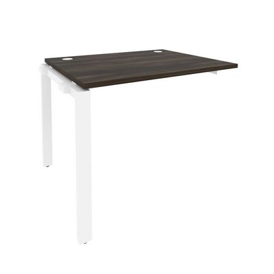 Onix O.MP-1.NRS-1.8 (Дуб Мали/Белый) Наборный элемент рабочей станции на П-образном м/к