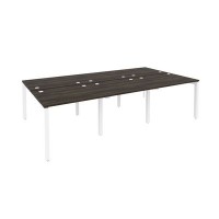 Onix O.MP-D.RS-6.1.8 (Дуб Мали/Белый) Рабочая станция на П-образном м/к