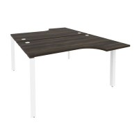 Onix O.MP-D.SA-2 (Дуб Мали/Белый) Рабочая станция на П-образном м/к