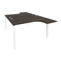 Onix O.MP-D.SA-3 (Дуб Мали/Белый) Рабочая станция на П-образном м/к