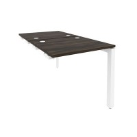 Onix O.MP-D.SPR-0.7 (Дуб Мали/Белый) Стол-приставка двойной на П-образном м/к к опорным элем.