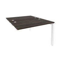 Onix O.MP-D.SPR-2.7 (Дуб Мали/Белый) Стол-приставка двойной на П-образном м/к к опорным элем.