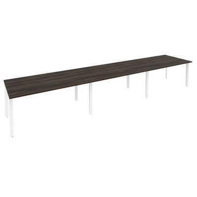 Onix O.MP-PRG-3.4 (Дуб Мали/Белый) Стол переговорный (3 столешницы)