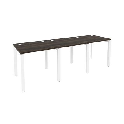 Onix O.MP-RS-3.0.7 (Дуб Мали/Белый) Рабочая станция на П-образном м/к