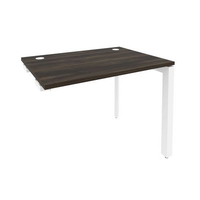 Onix O.MP-SPR-1.7 (Дуб Мали/Белый) Стол-приставка на П-образном м/к к опорным элементам