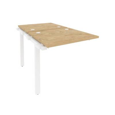 Onix O.M-2.NRS-0.7 (Тиквуд Светлый/Белый) Наборный элемент рабочей станции на м/к