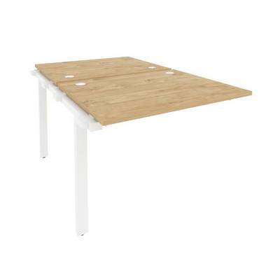 Onix O.M-2.NRS-1.8 (Тиквуд Светлый/Белый) Наборный элемент рабочей станции на м/к