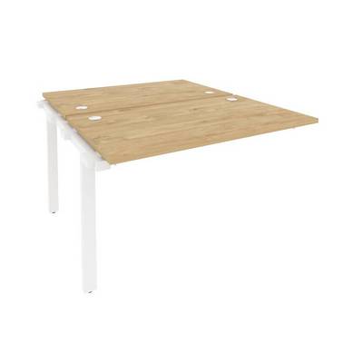 Onix O.M-2.NRS-2.7 (Тиквуд Светлый/Белый) Наборный элемент рабочей станции на м/к