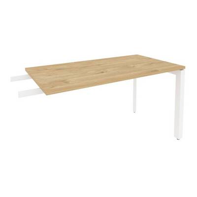 Onix O.MP-BR-13 (Тиквуд Светлый/Белый) Брифинг-приставка на П-образном м/к